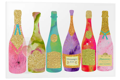 Tableau en PVC Champagne parade