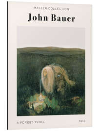 Alubild Forest Troll - John Bauer
