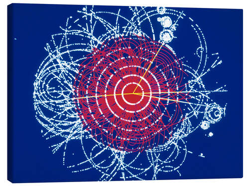 Stampa su tela Elementary particles: Higgs boson, CERN, 1990