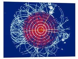 Foam board print Elementary particles: Higgs boson, CERN, 1990