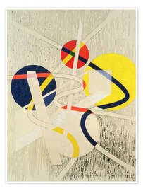 Wandbild  Atomraum, 1946 - László Moholy-Nagy