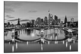Magnettafel Frankfurt am Abend