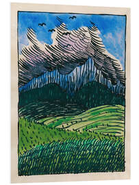 Tableau en PVC Landscape