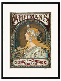 Gerahmter Kunstdruck Whitman's Chocolate &amp; Cofections