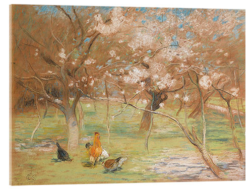 Tableau en verre acrylique A Spring Idyll