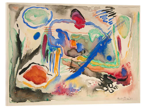 Akrylbilde Abstract Painting