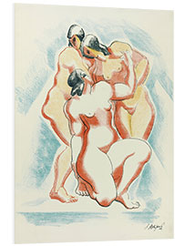 Foam board print Nude (Polyamory)