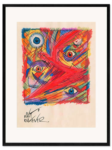 Framed art print Desire