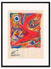Framed art print Desire
