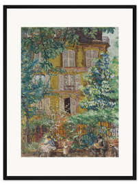 Gerahmter Kunstdruck Der Platz