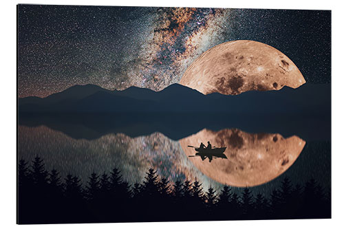 Aluminium print Super moon