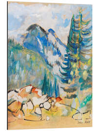 Magnettafel Gebirgslandschaft