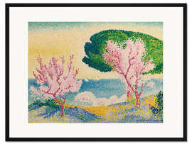 Gerahmter Kunstdruck Rosa Frühling, 1908