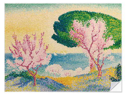 Muursticker Pink Spring, 1908