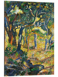 Magnettafel Eine Lichtung in der Provence