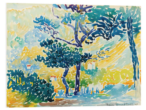 Tableau en PVC Paysage Provençal, 1907