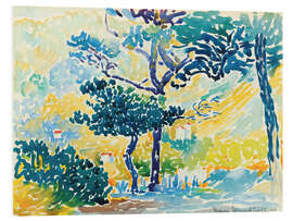 Foam board print Blue &amp; Yellow Landscape, 1907