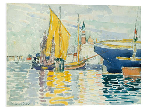 Foam board print Venice - The Giudecca, 1903