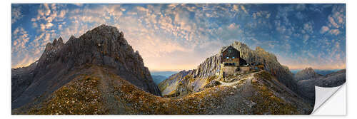 Sisustustarra Mountain panorama from the Meilerhütte