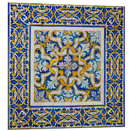 Foam board print Altes Azulejo in Faro, Portugal