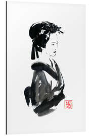 Aluminium print Beautiful geisha