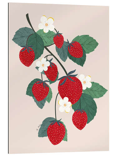 Gallery print Strawberries branch