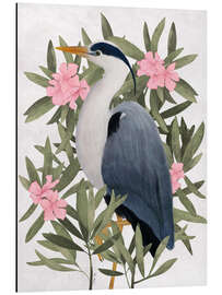 Tableau en aluminium Gray heron