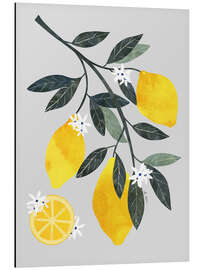 Magnettafel Zitronen