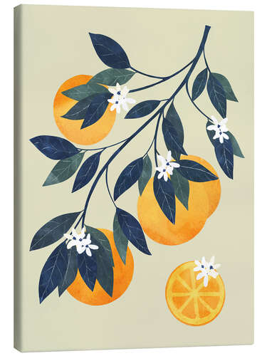 Canvas print Oranges Branch