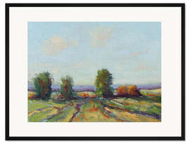 Gerahmter Kunstdruck Auf der Ellisfarm