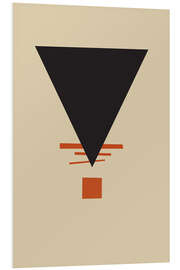 Foam board print Suprematism V