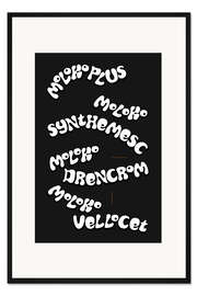 Gerahmter Kunstdruck Korova milk bar