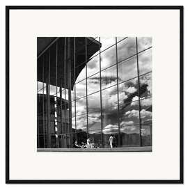 Gerahmter Kunstdruck Himmel und Architektur in Berlin - Michael Schulz Dostal