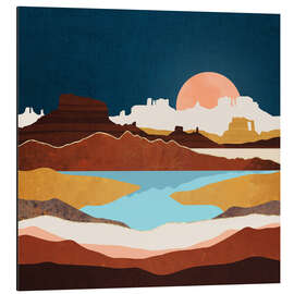 Magnettafel Wüstenmondsee