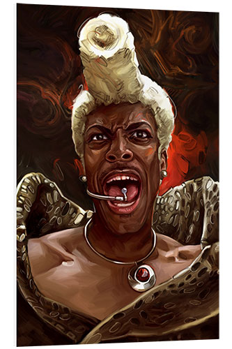 Foam board print Ruby Rhod