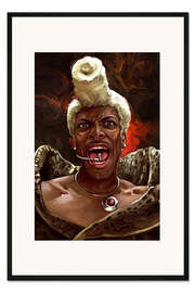 Gerahmter Kunstdruck Ruby Rhod