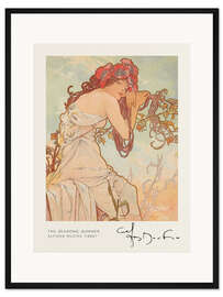 Gerahmter Kunstdruck Die Jahreszeiten, Sommer