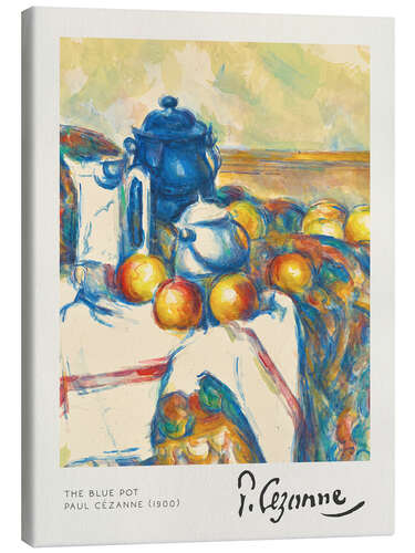 Canvas print The Blue Pot