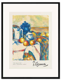 Plakat artystyczny premium w ramie The Blue Pot