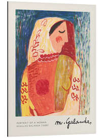 Magnettafel Porträt einer Frau