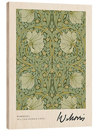 Print på træ  Pimpernel - William Morris