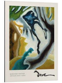 Magnettafel Scheunenhof Fantasie