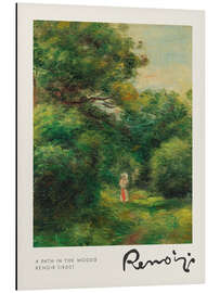 Magnettafel Ein Pfad im Wald