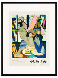 Gerahmter Kunstdruck Das Cafe