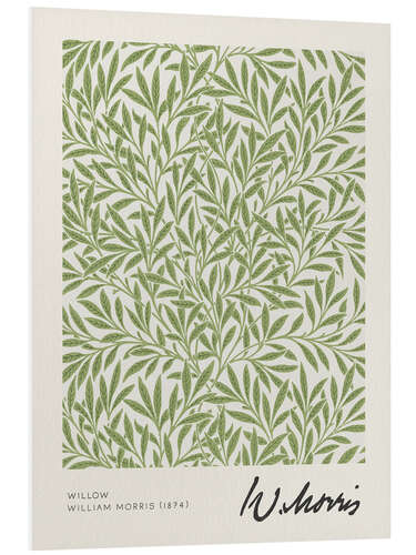 Foam board print Willow