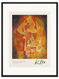 Gerahmter Kunstdruck Unter dem Birnbaum