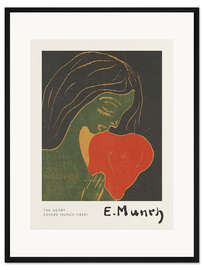 Gerahmter Kunstdruck Das Herz, 1899