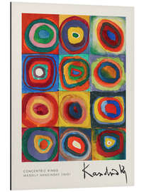 Magnettafel Konzentrische Kreise