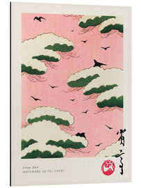 Magnettafel Japandi - Pink Sky