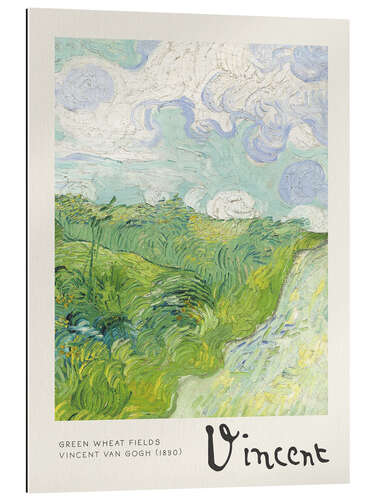 Gallery print Green Wheat Fields, Auvers, 1890